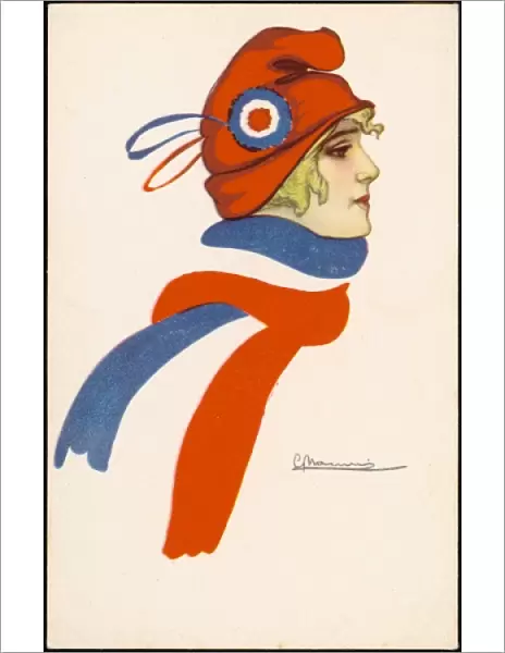 Patriotic French Scarf