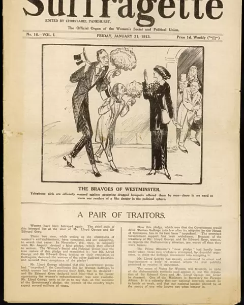 Newspapers  /  Suffragette