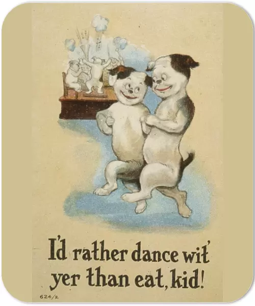 Two Dogs Dancing