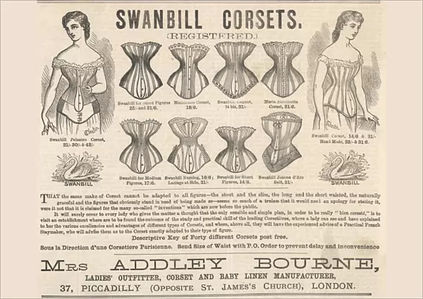 Swanbill Corsets 1879