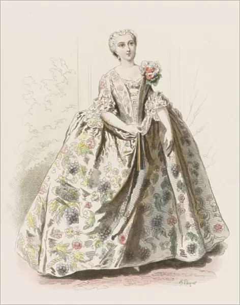 Bourgeois Lady 1740