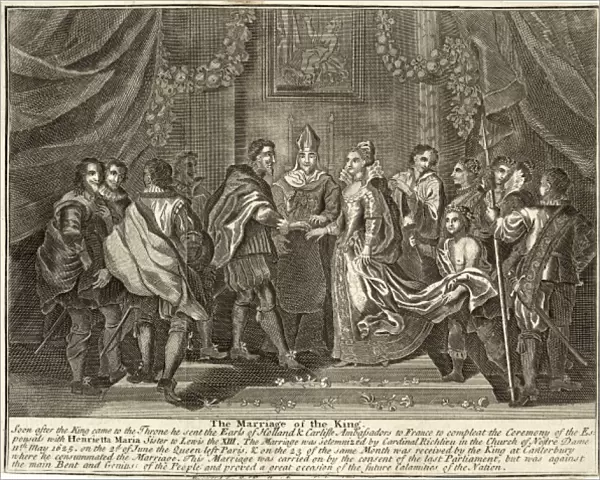 Charles I Weds H. Maria