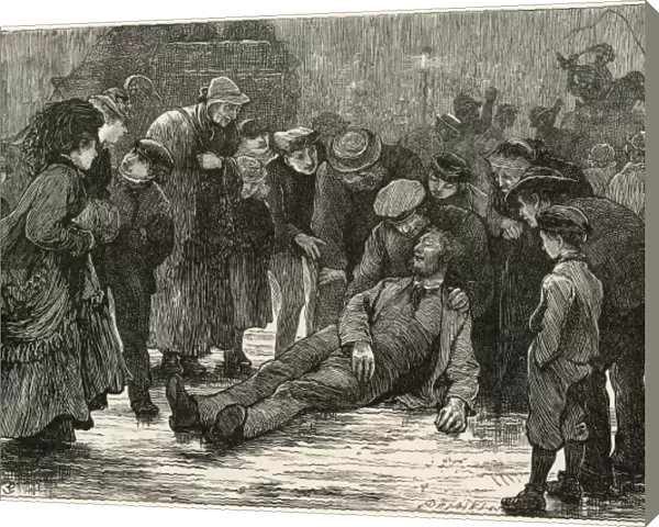 Surrounded Drunk, 1873