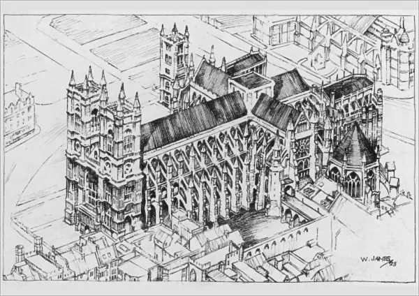 Westminster Abbey 1928