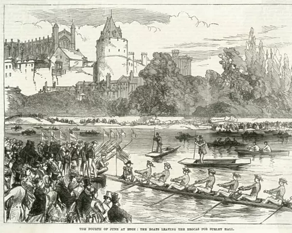 Eton  /  4 June Boating 1870