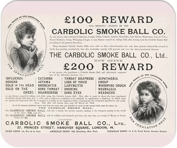 Carbolic Smoke Ball  /  1893