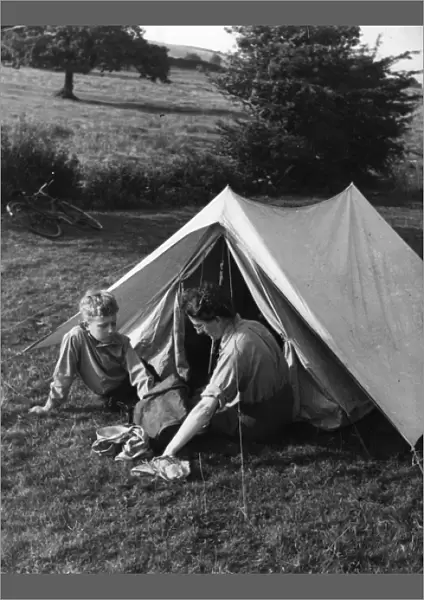 Camping with Mother