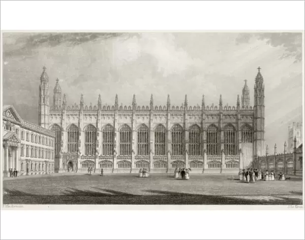 Kings Chapel, 1841