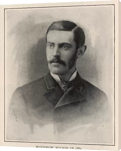 Woodrow Wilson in 1883