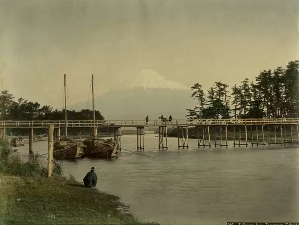Mount Fujiyama from Tagonoura Tokaido