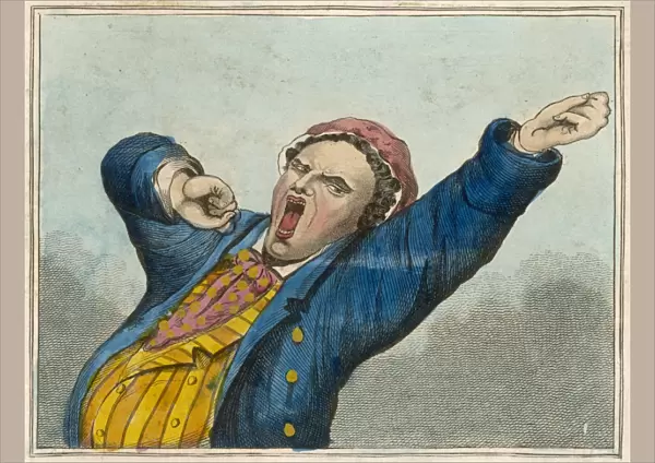 Man Yawning  /  1830