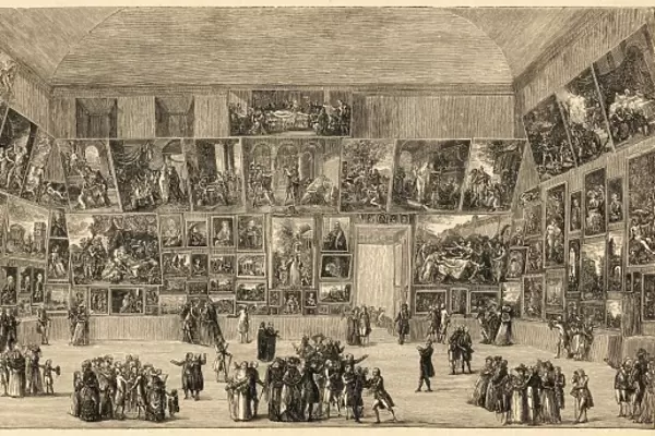Louvre Interior 1795