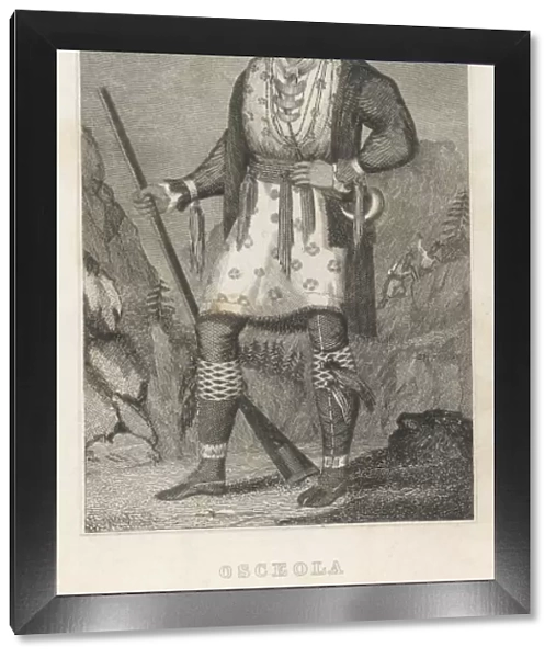 OSCEOLA, leader of the Seminoles in their resistance to forced emigration; he was tricked
