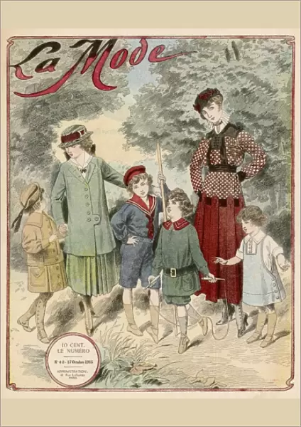 Childrens Fashions 1915