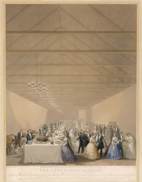 Large Welsh Banquet  /  1846