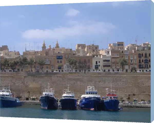 Boats  /  Harbour  /  Valletta