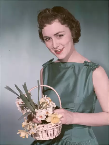 Woman with Daffodils