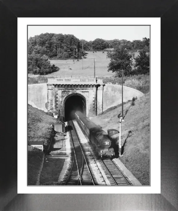 Framed Print : Box Tunnel Print: A 2-mile long railway tunnel in Wiltshire, England Framed Print : Box Tunnel Print: A 2-mile long railway tunnel in Wiltshire, England