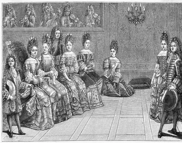 Courtiers at Versailles