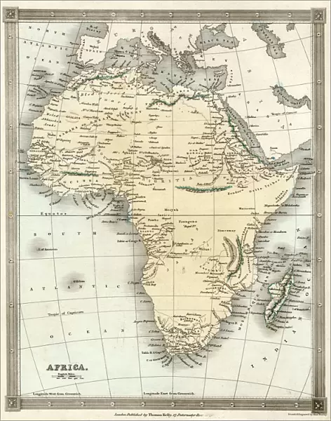 MAP  /  AFRICA 1842