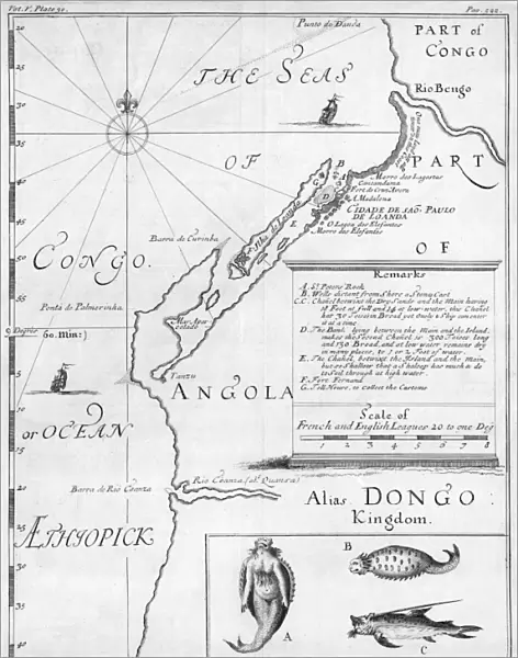 Map  /  Africa  /  Angola 1714