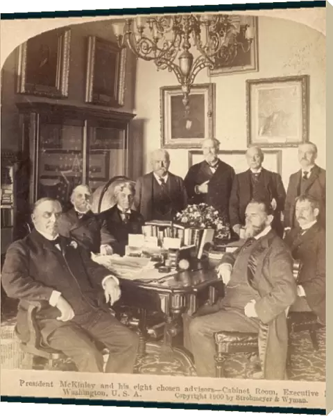 Mckinley with Cabinet