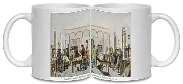 Liebig in his Laboratory