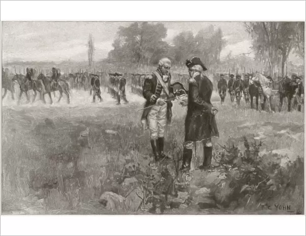 Burgoyne Surrenders  /  1777