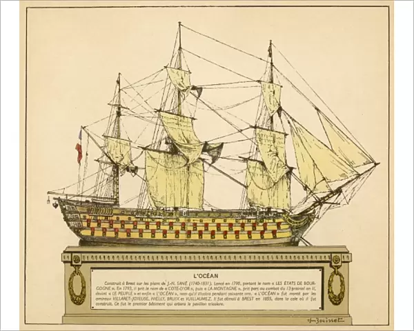 Ocean French Warship