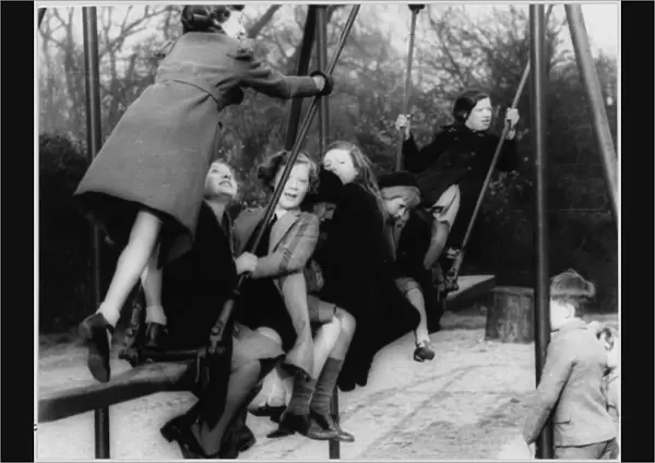 Girls on a Swing