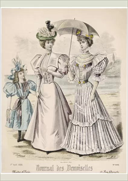 Seaside Costumes 1896