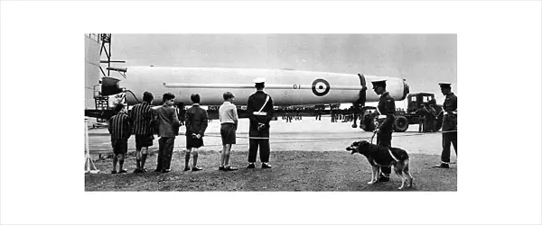 The Arrival of the First Thor Ballistic Missile to RAF Bom