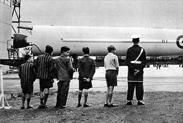 The Arrival of the First Thor Ballistic Missile to RAF Bom