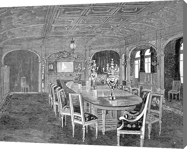 The Imperial Saloon, SY Livadia, 1880