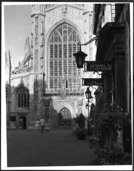 Bath Cathedral 1950S