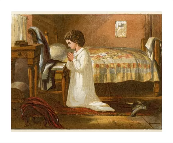 Child Praying C1850