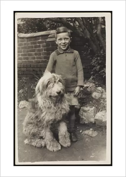 Vincent Frederick & Dog