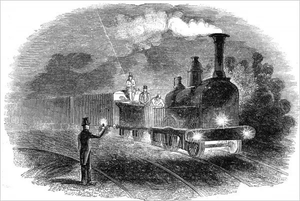 The Express Mail Train, 1844