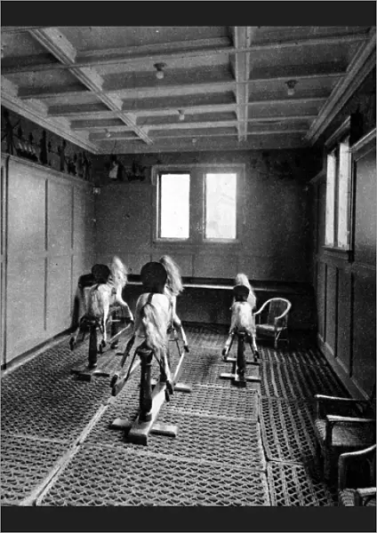 The Childrens Playroom, R. M. S. P. Almanzora, 1920