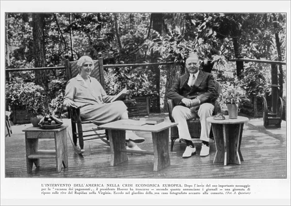 Hoover and Wife