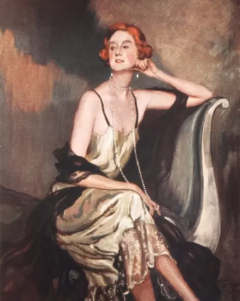 Mrs Heathcote by Jean Gabriel Domergue