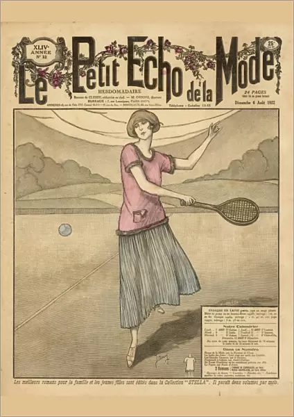 French Tennis Girl