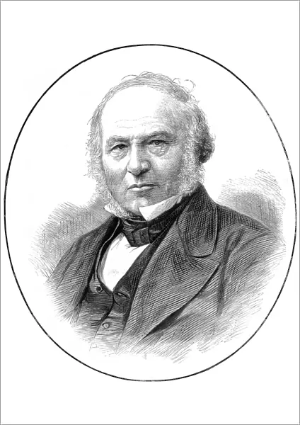 The late Sir Rowland Hill, author of the Penny Postage syste