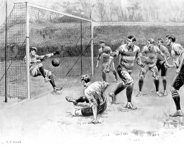 England vs. Scotland Football Match, 1901