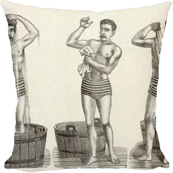 A Man and his Tub C1880
