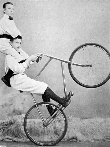 Kaufmann Trick Cyclists at the London Hippodrome, 1901
