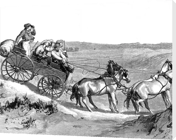 American Indians. American Sketches. Prairie travellers: Ind