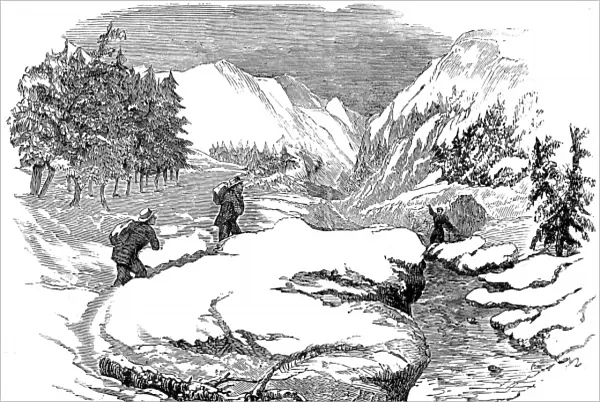 Winter in the Californian Mountains, 1853