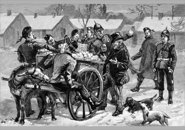 Christmas in an Army Barracks, 1894