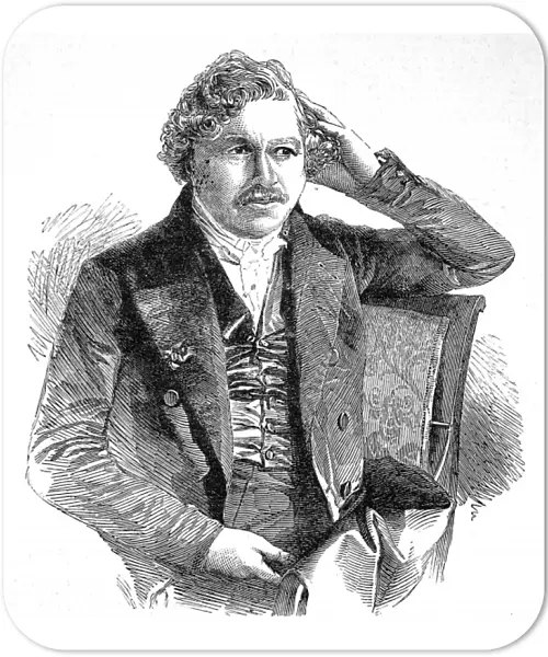 Portrait of M. Louis Daguerre